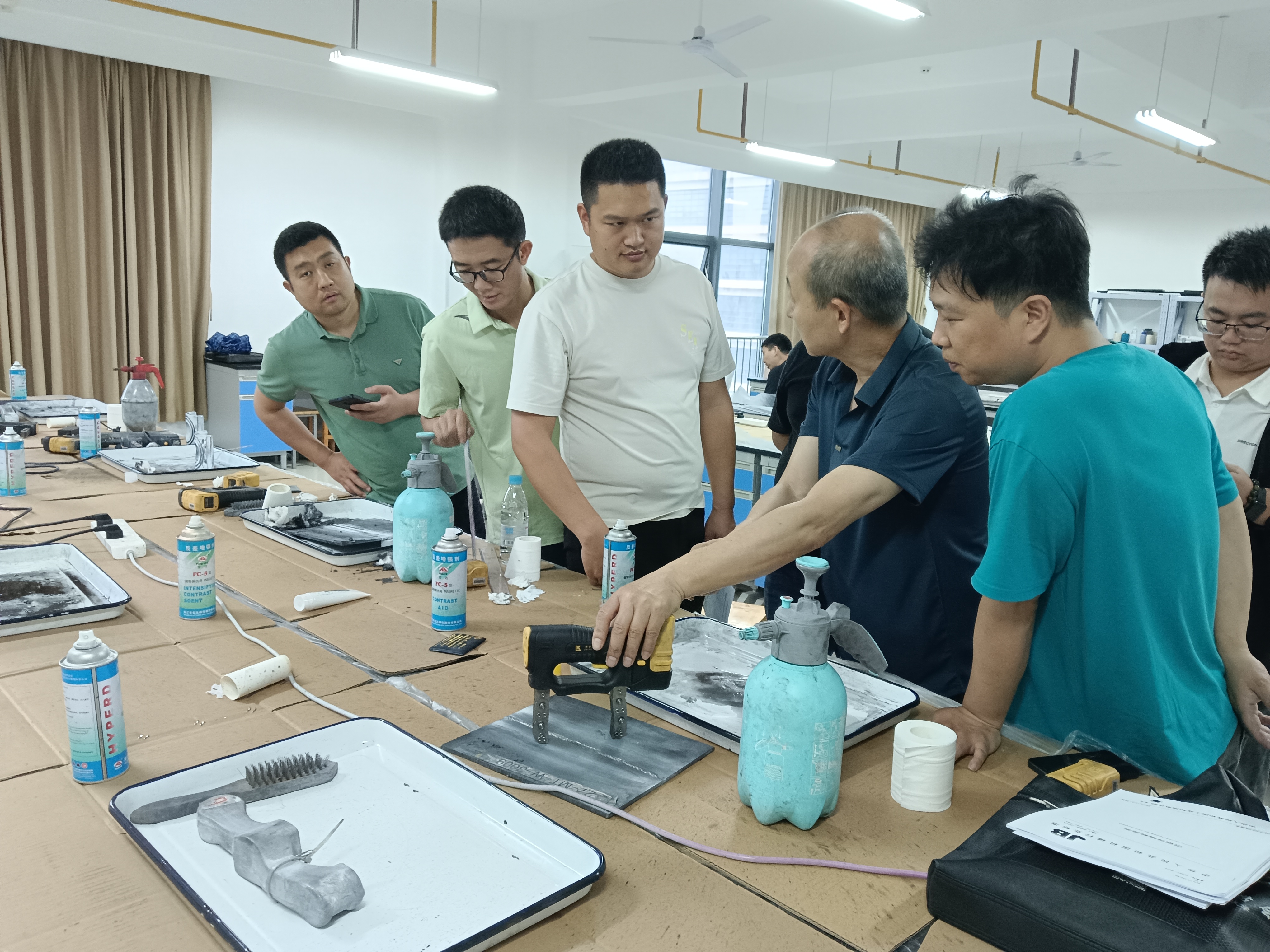 湖北工業大學機械工程學會無損檢測學會人員培訓